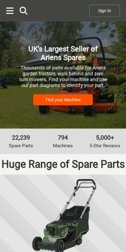 Mobile page screenshot