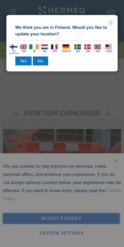 Mobile page screenshot