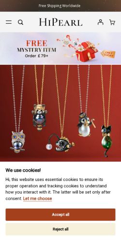 Mobile page screenshot