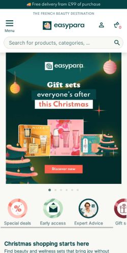 Mobile page screenshot