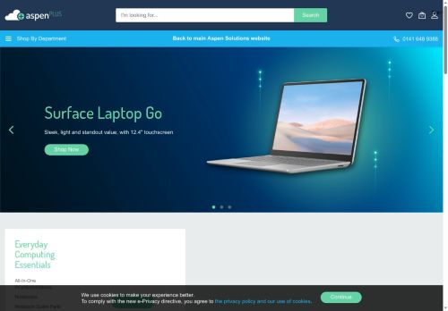 Desktop page screenshot