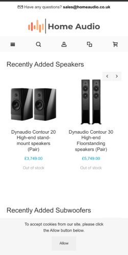 Mobile page screenshot