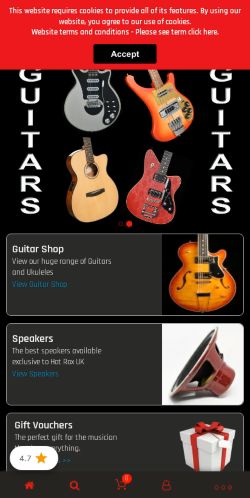 Mobile page screenshot