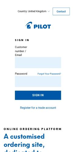 Mobile page screenshot