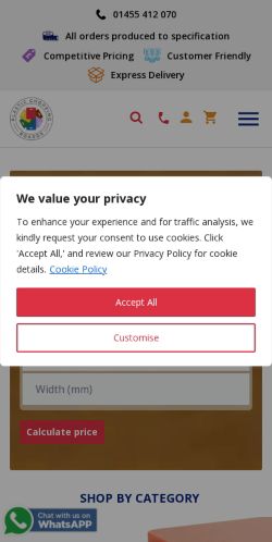Mobile page screenshot