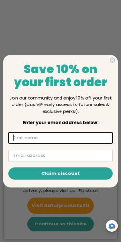 Mobile page screenshot