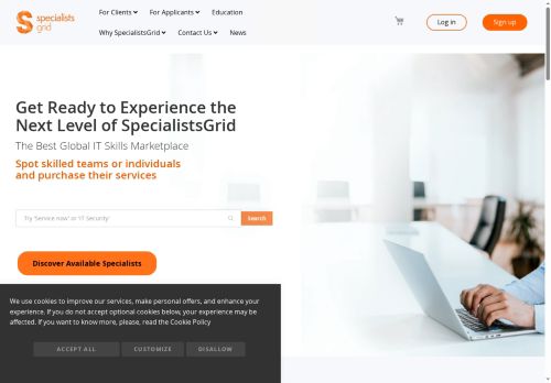 Desktop page screenshot