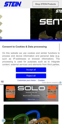 Mobile page screenshot