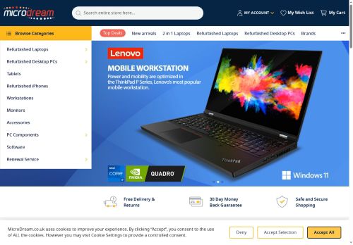 Desktop page screenshot