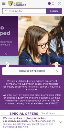 Mobile page screenshot