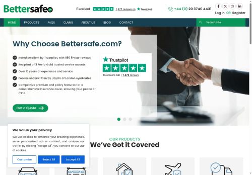 Desktop page screenshot