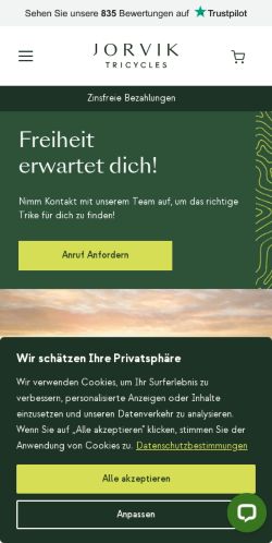 Mobile page screenshot