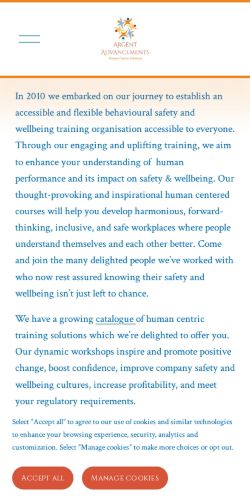 Mobile page screenshot