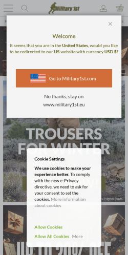 Mobile page screenshot