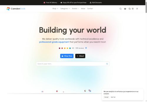 Desktop page screenshot