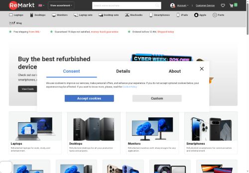 Desktop page screenshot