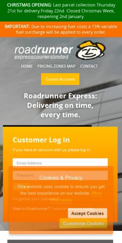 Mobile page screenshot