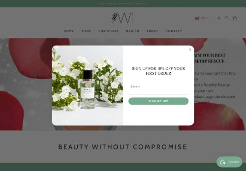 Desktop page screenshot