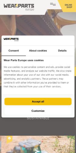 Mobile page screenshot