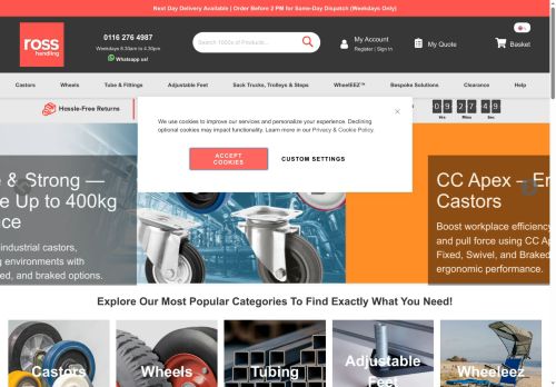 Desktop page screenshot