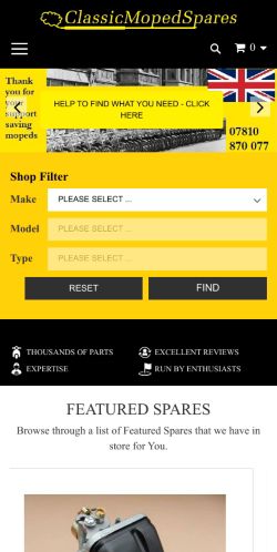 Mobile page screenshot