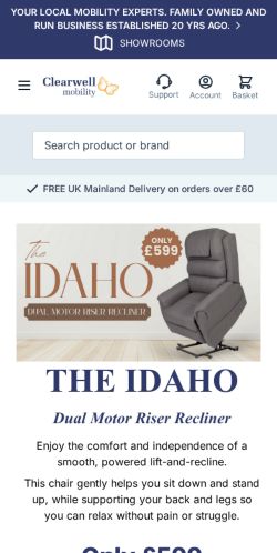 Mobile page screenshot