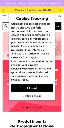 Mobile page screenshot