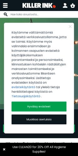 Mobile page screenshot