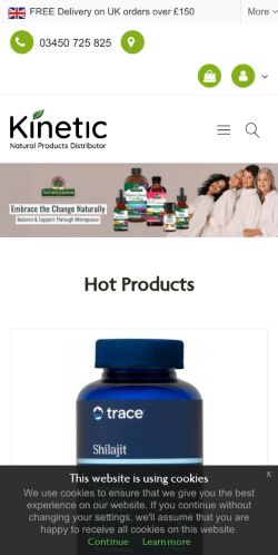 Mobile page screenshot