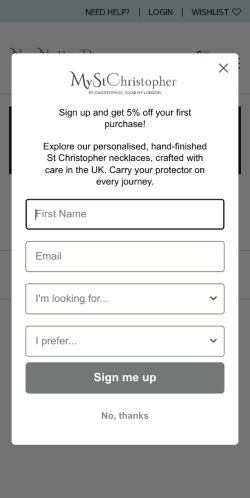 Mobile page screenshot