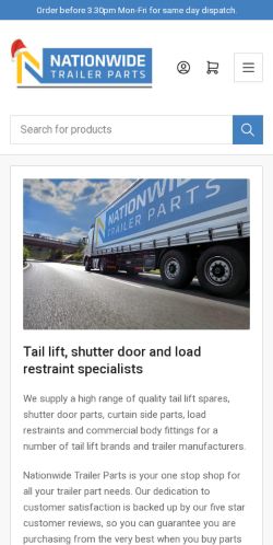 Mobile page screenshot