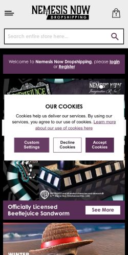 Mobile page screenshot