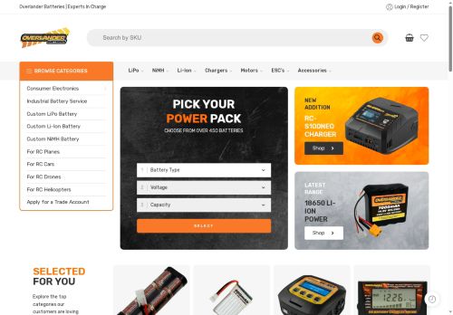 Desktop page screenshot