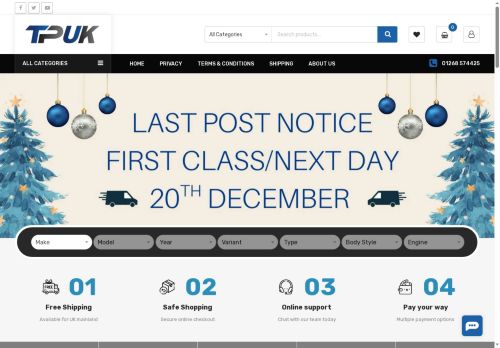 Desktop page screenshot