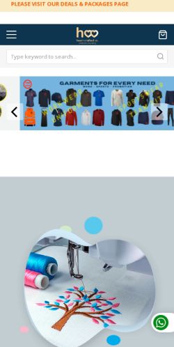 Mobile page screenshot