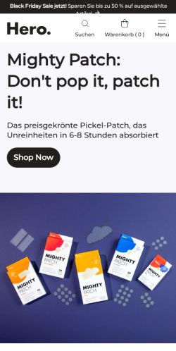 Mobile page screenshot