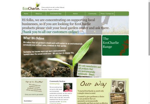 Desktop page screenshot