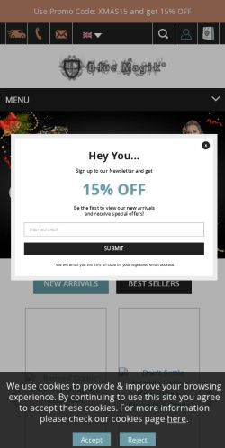 Mobile page screenshot