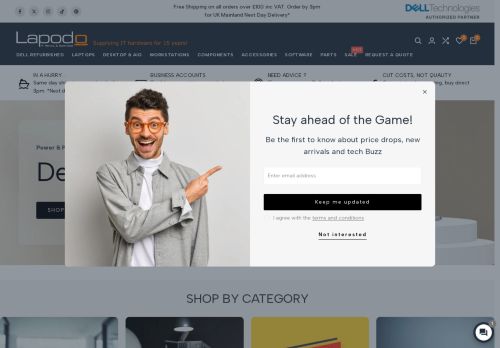 Desktop page screenshot