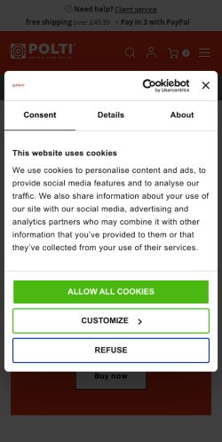 Mobile page screenshot