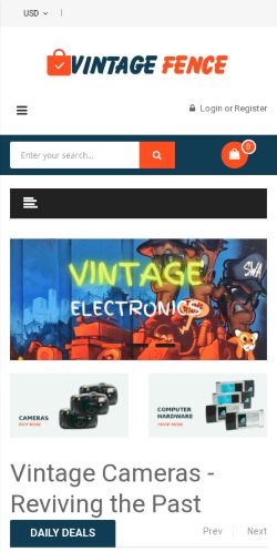 Mobile page screenshot