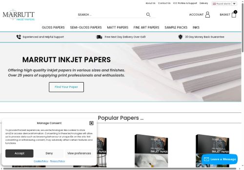 Desktop page screenshot