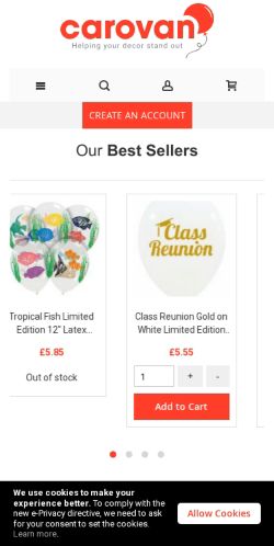 Mobile page screenshot