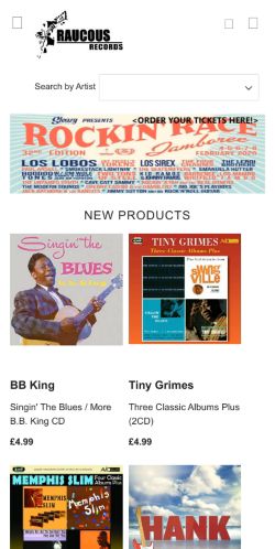 Mobile page screenshot