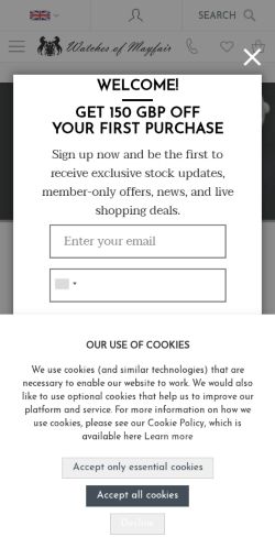 Mobile page screenshot