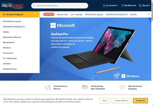 Desktop page screenshot