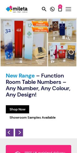 Mobile page screenshot