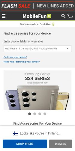 Mobile page screenshot