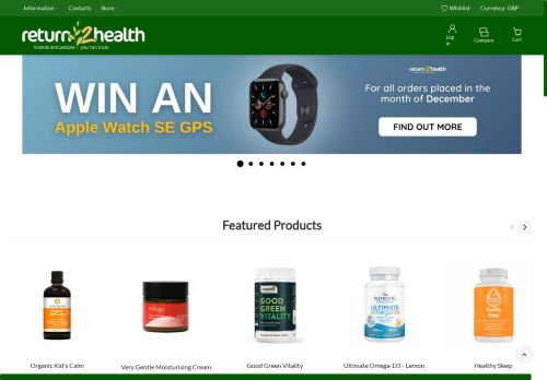 Desktop page screenshot