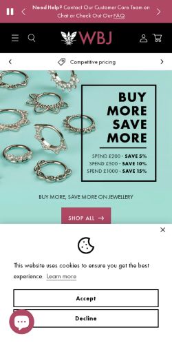 Mobile page screenshot